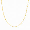 Gold Paperclip Necklace