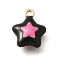 Black and Pink Star