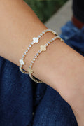 Clover Tennis Bracelet