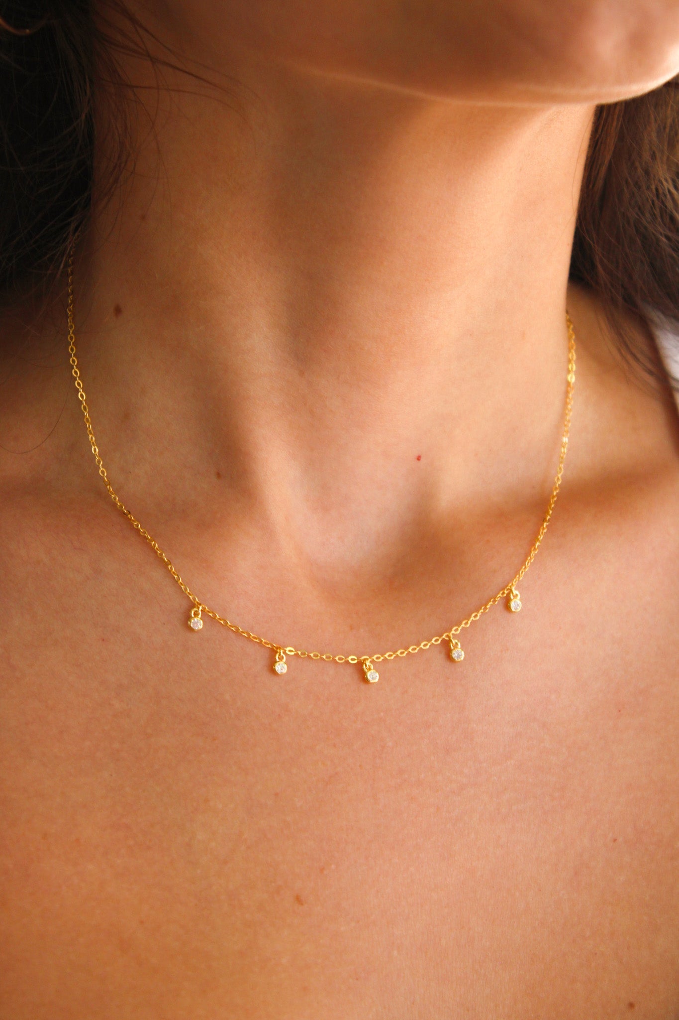 Everyday Bubble Dangle Necklace