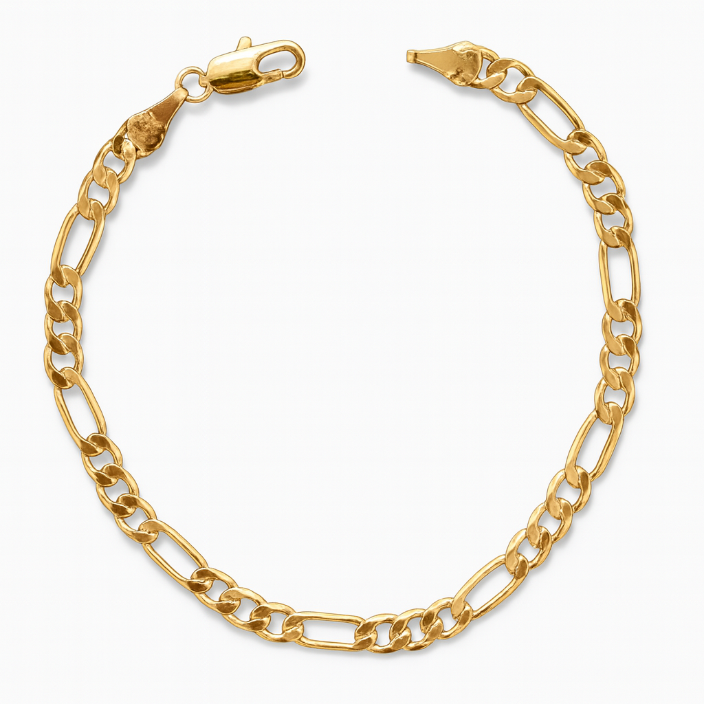 Gold Figaro Bracelet