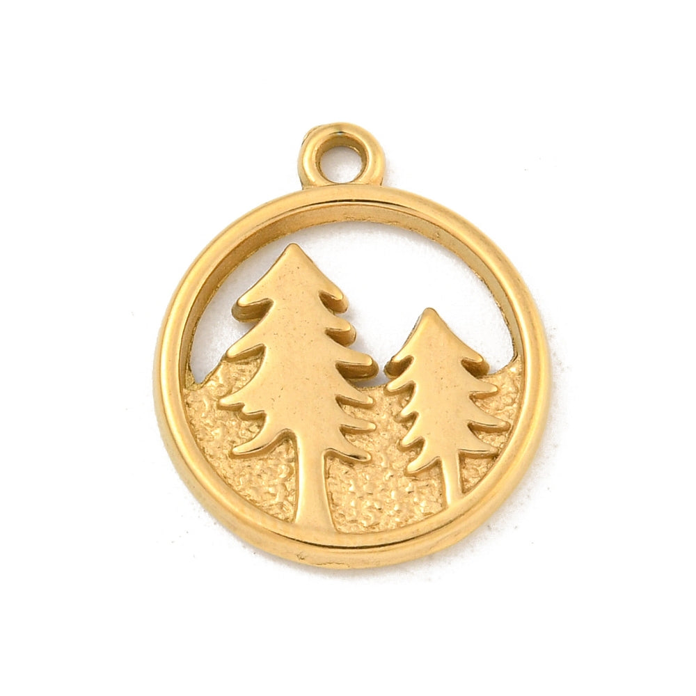 Gold Evergreen Trees