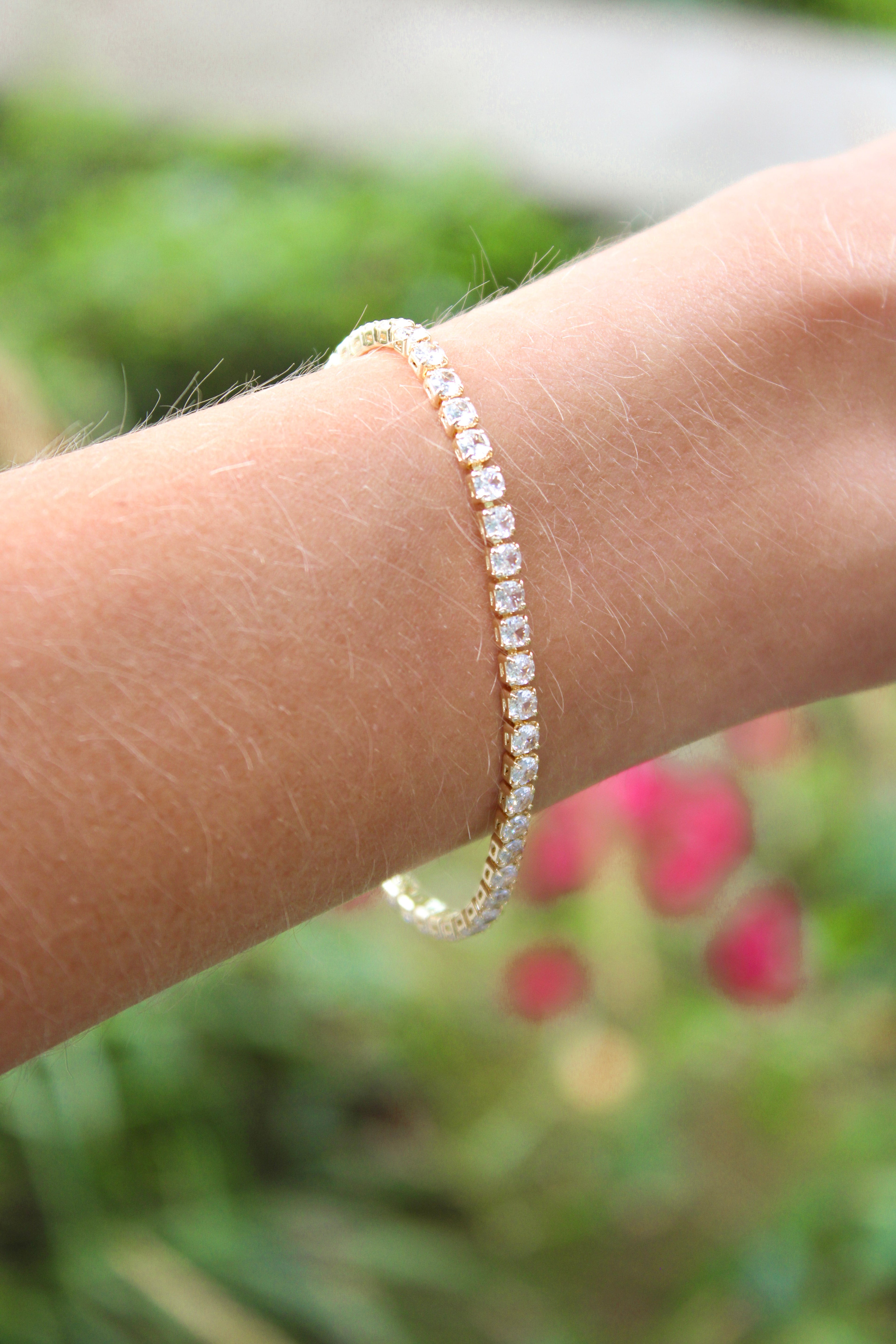 Venetian CZ Tennis Bracelet