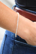 Venetian CZ Tennis Bracelet