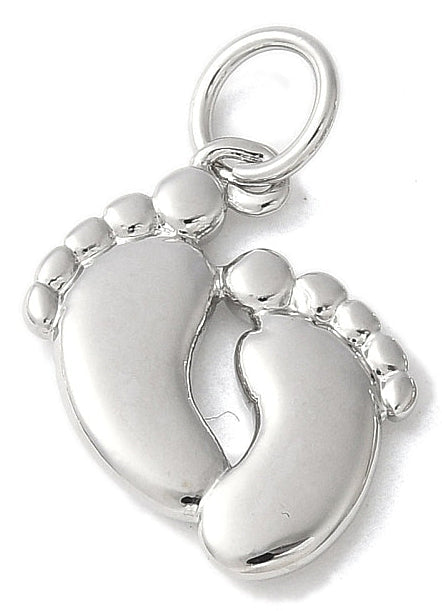 Silver Baby Feet