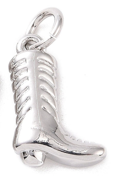 Silver Cowgirl Boot