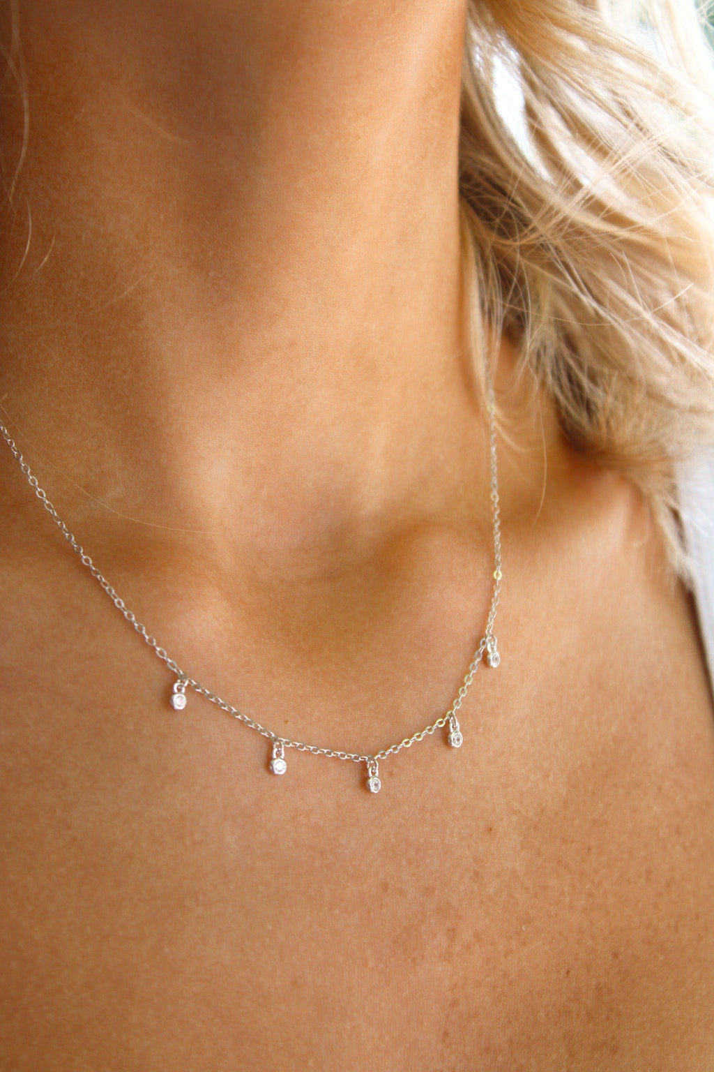 Everyday Bubble Dangle Necklace