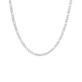 Silver Figaro Necklace